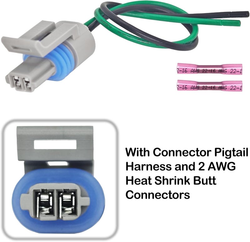 Formiden 25036751 Intake Air Temperature Sensor Kit w/Pigtail Harness - Fits for GM, Buick, Cadillac, Chevrolet, GMC, Oldsmobile, Pontiac (1985-2009 Models) - Replaces 25036751, 25037225, 25037334 - Image 3